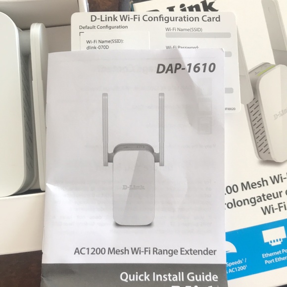 D-Link AC1200 mesh wifi wi-fi range extender - Picture 3 of 3